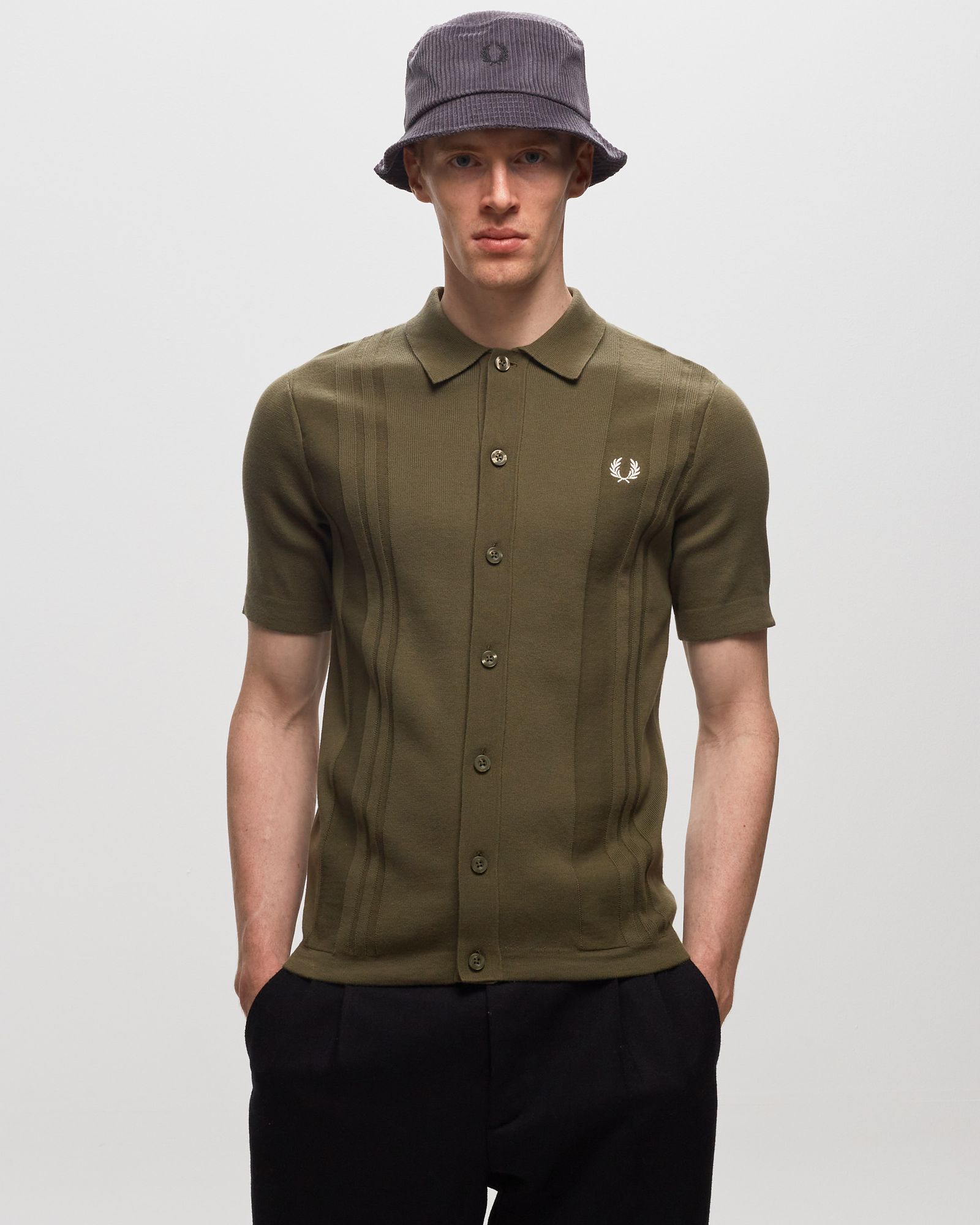 Button Trough Knitted Shirt