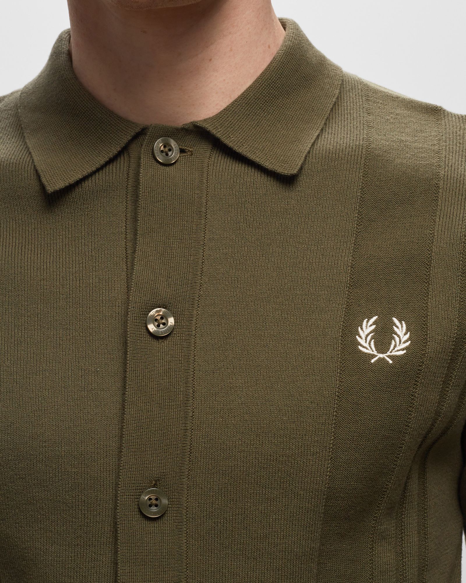 Button Trough Knitted Shirt