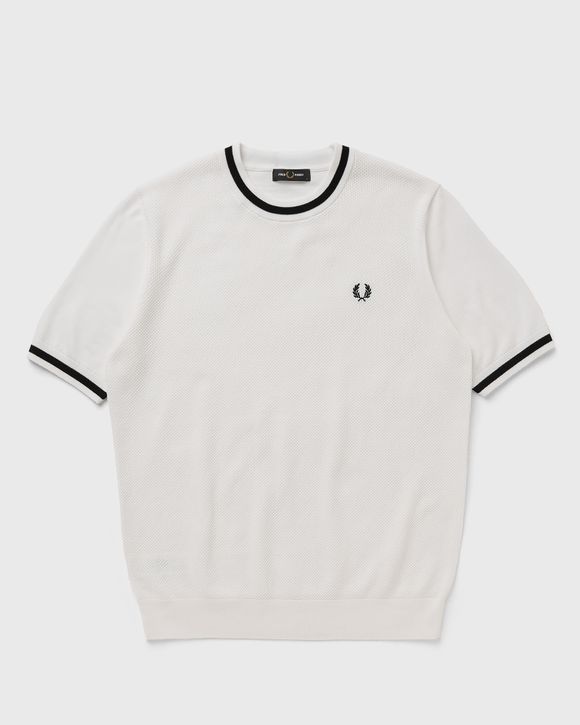 Textured Front Knitted T-Shirt