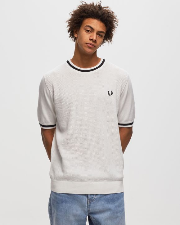 Fred perry sale knitted t shirt