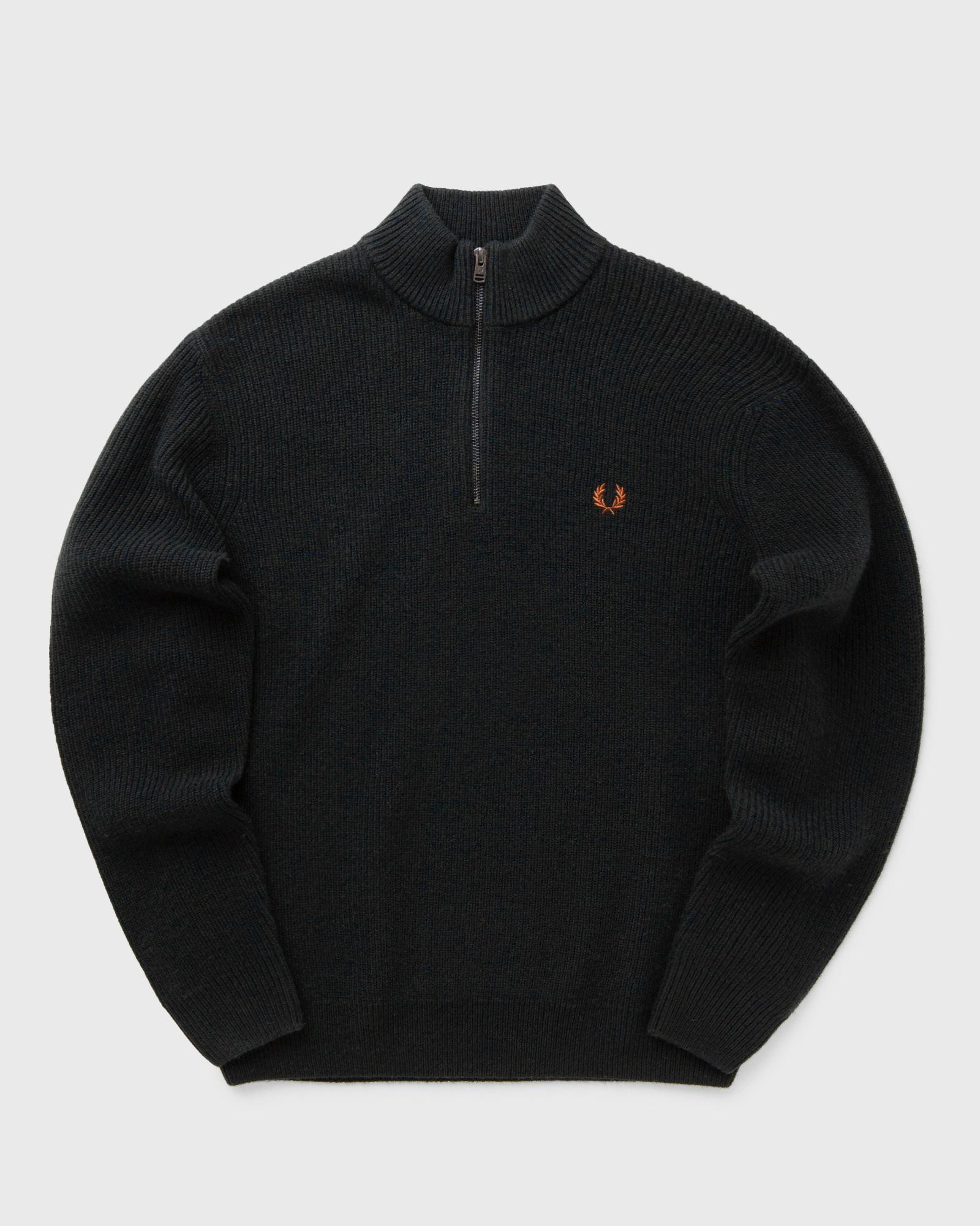 TEXTURED HALF ZIP JUMPER