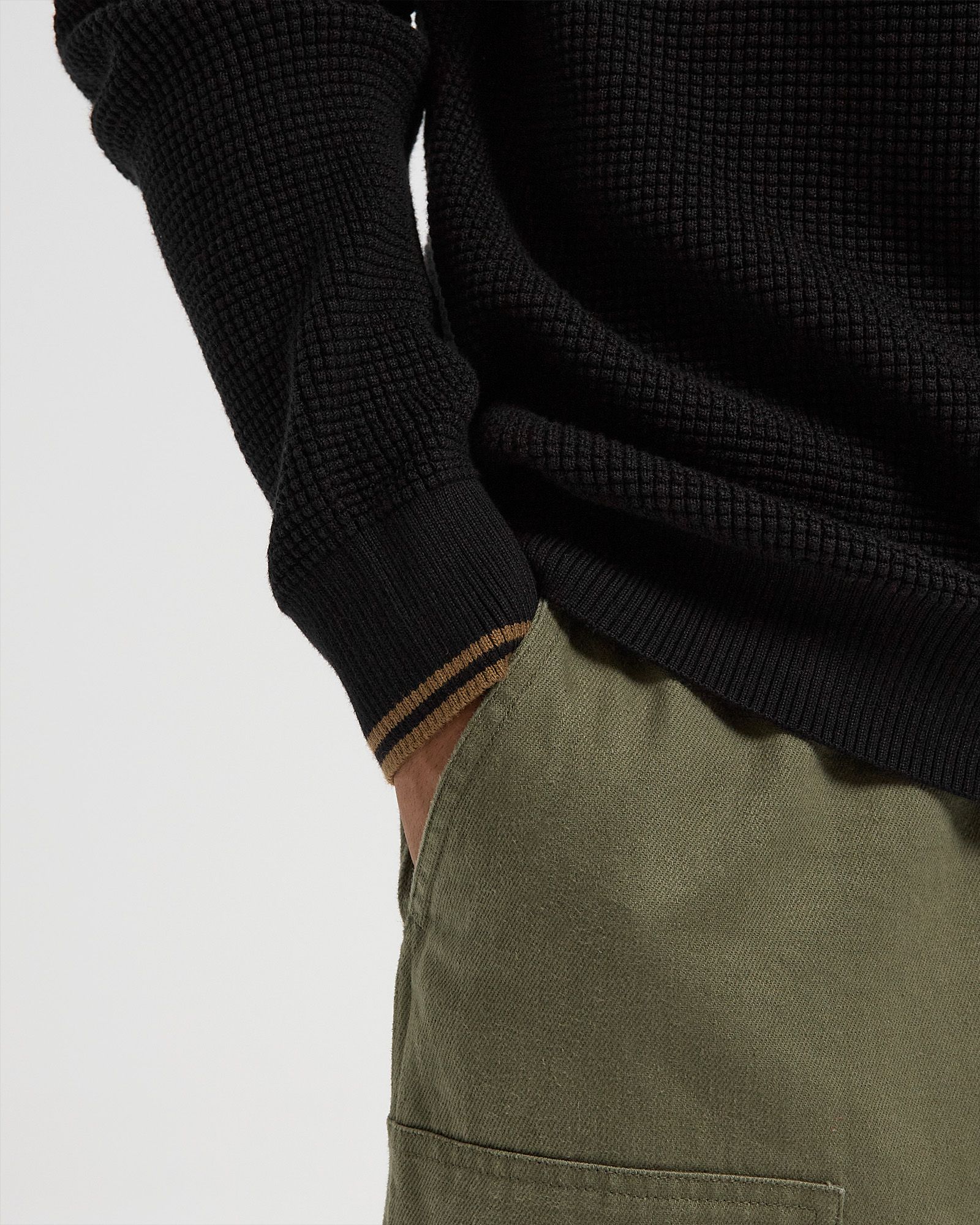 WAFFLE STITCH JUMPER