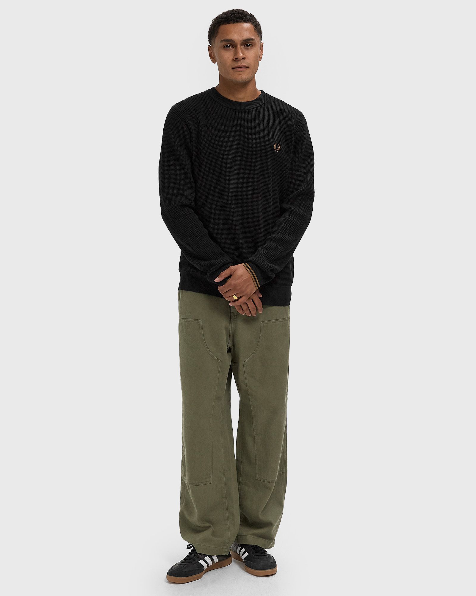 WAFFLE STITCH JUMPER