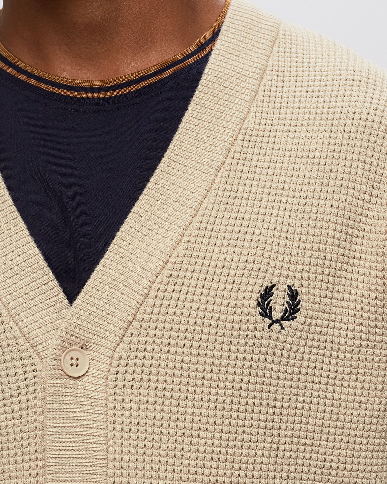 Waffel Stitch Cardigan