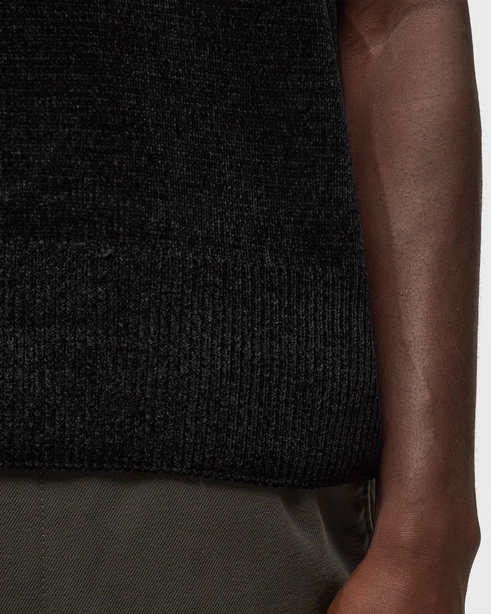 Colourblock Chenille Tank