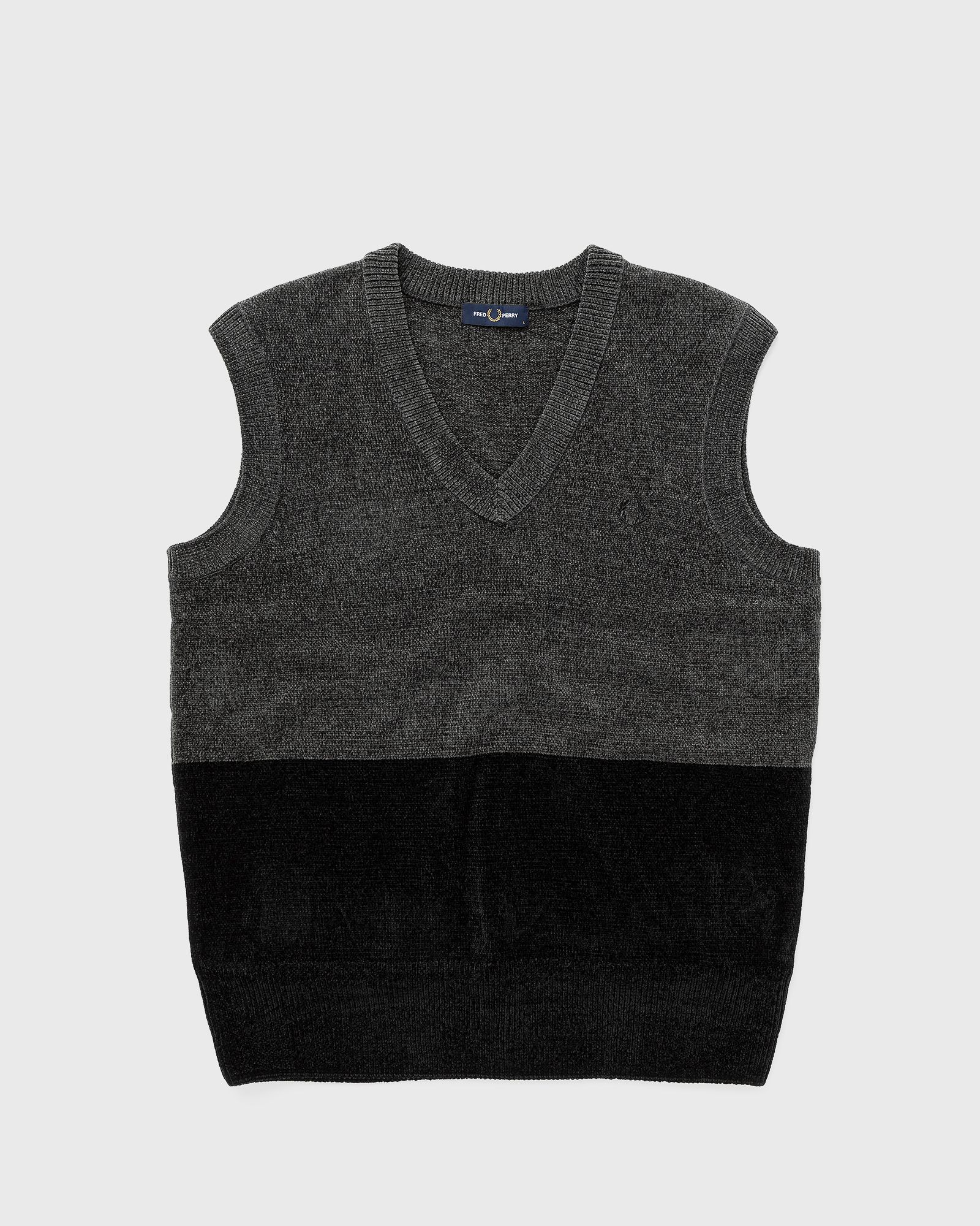 Colourblock Chenille Tank