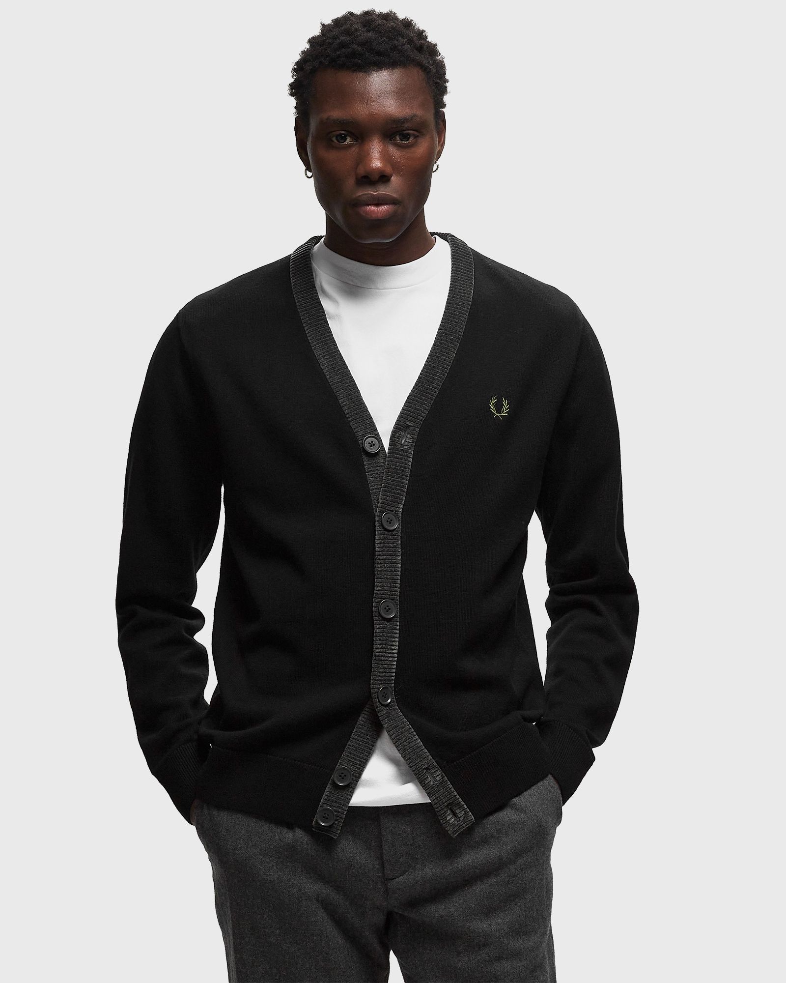 Chenille Placket Cardigan