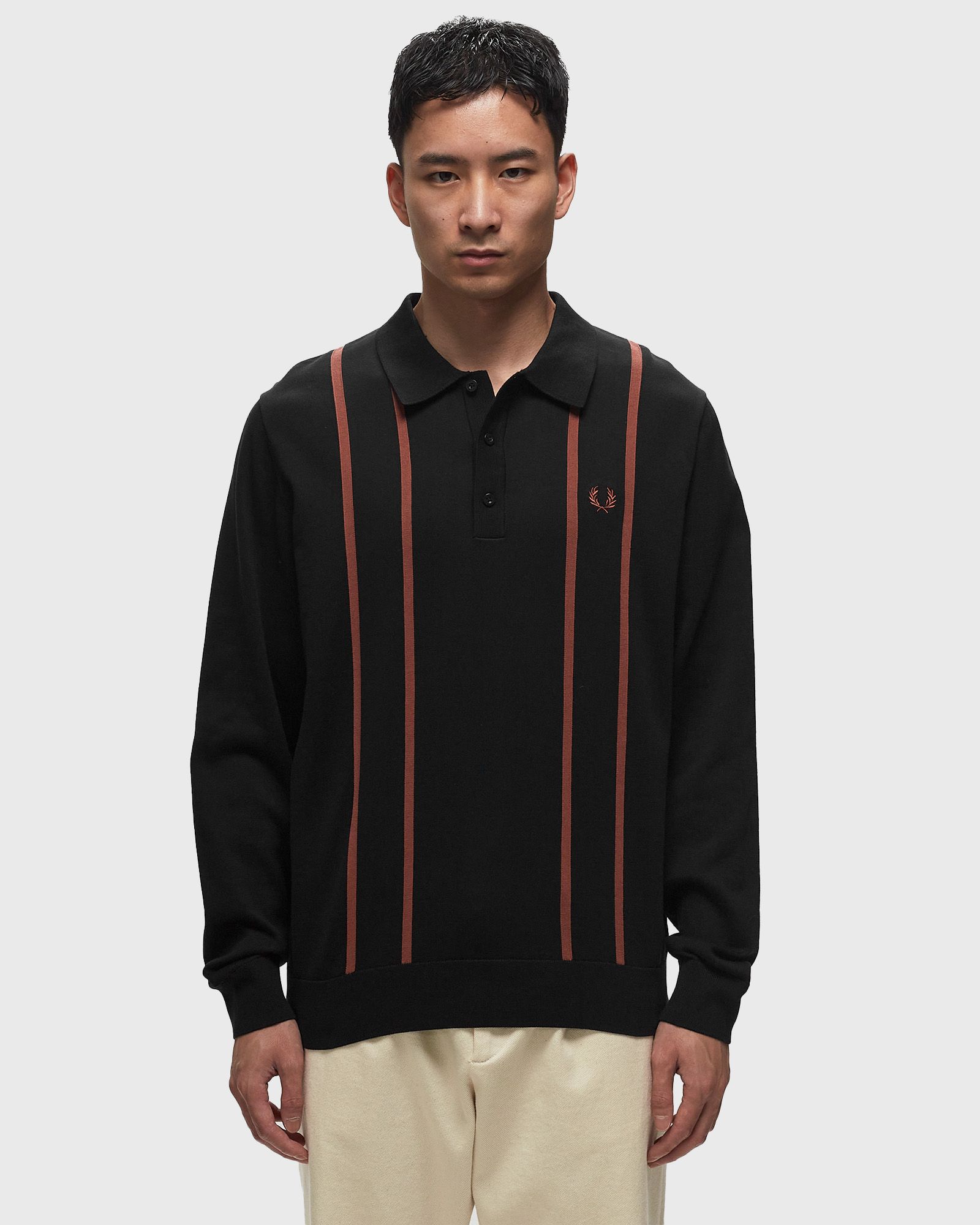 VERTICAL STRIPE KNITTED SHIRT