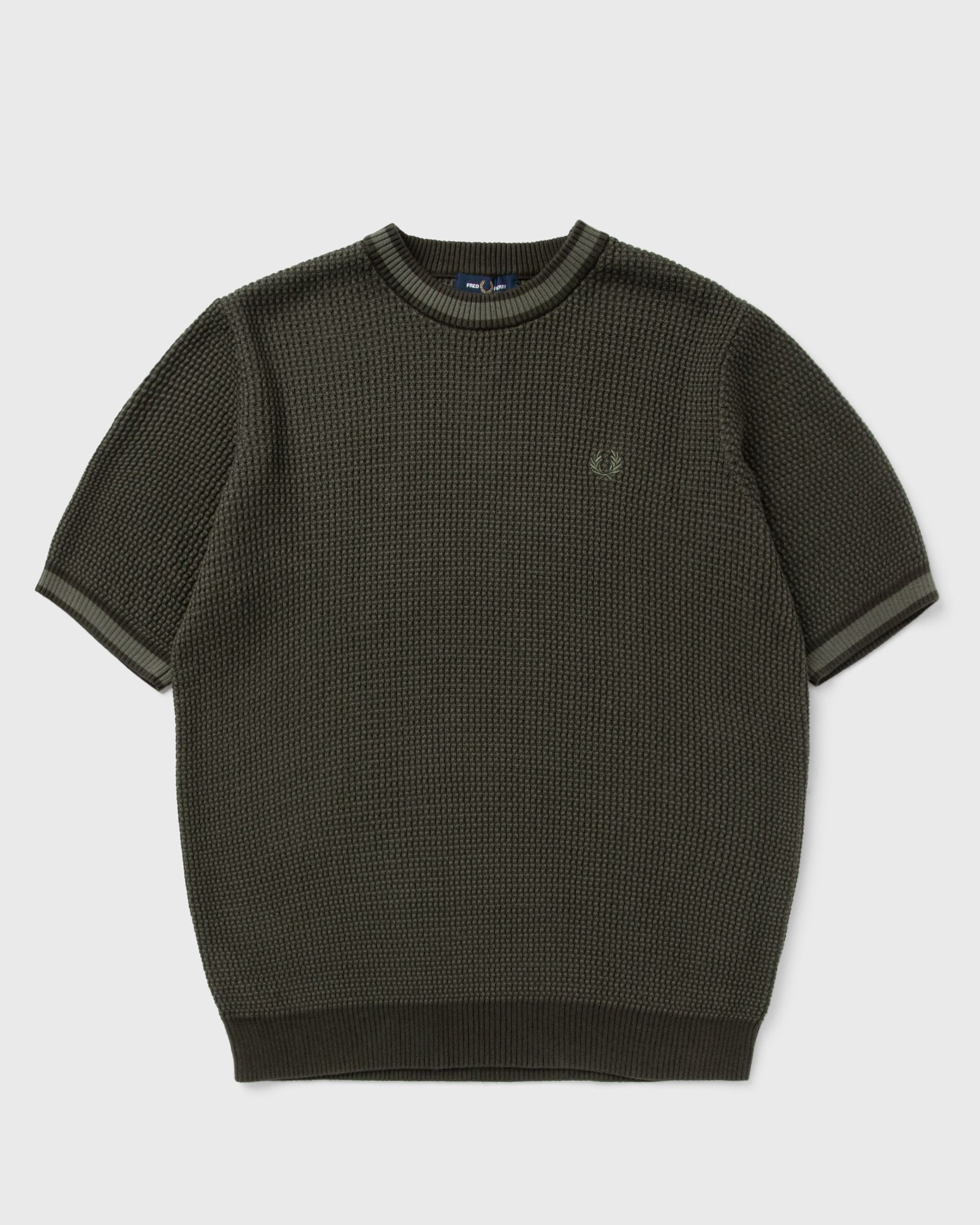 TEXTURED KNITTED T-SHIRT