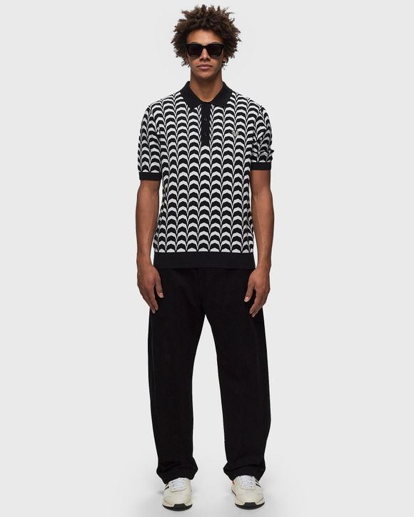 Fred perry clearance houndstooth knitted shirt