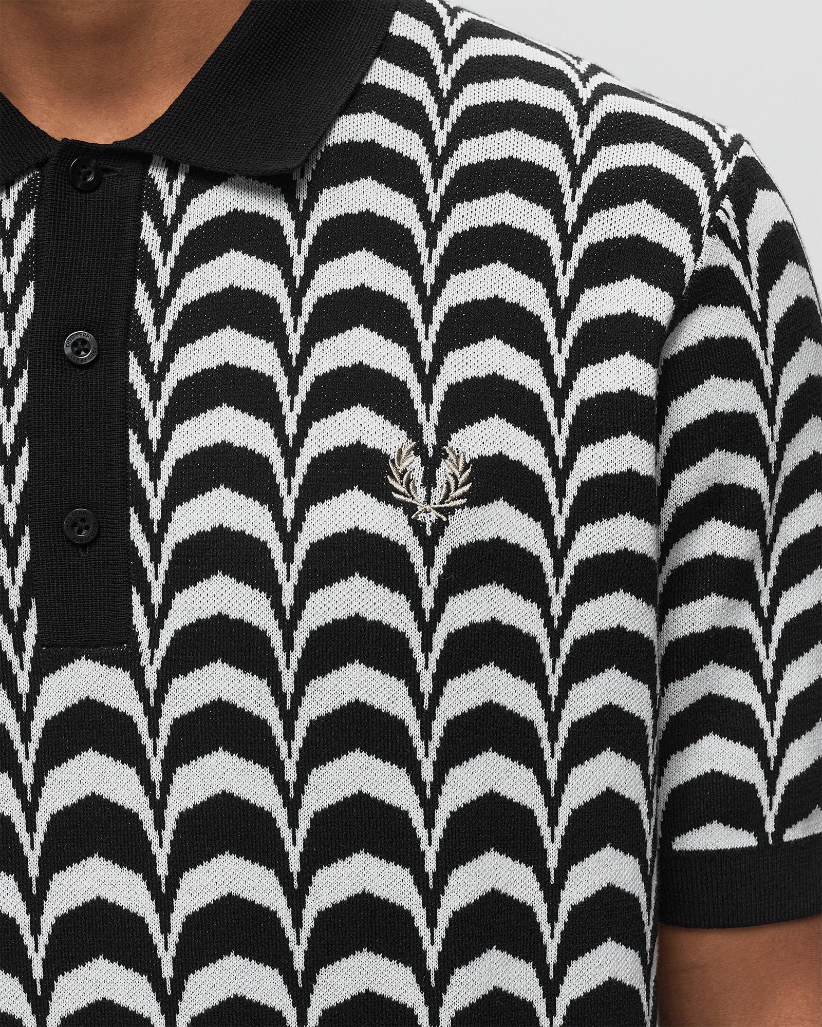 Jacquard Knitted Shirt