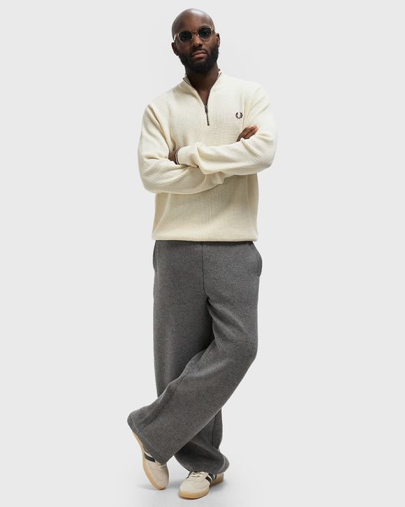 Thumbnail - WAFFLE STITCH HALF ZIP JUMPER