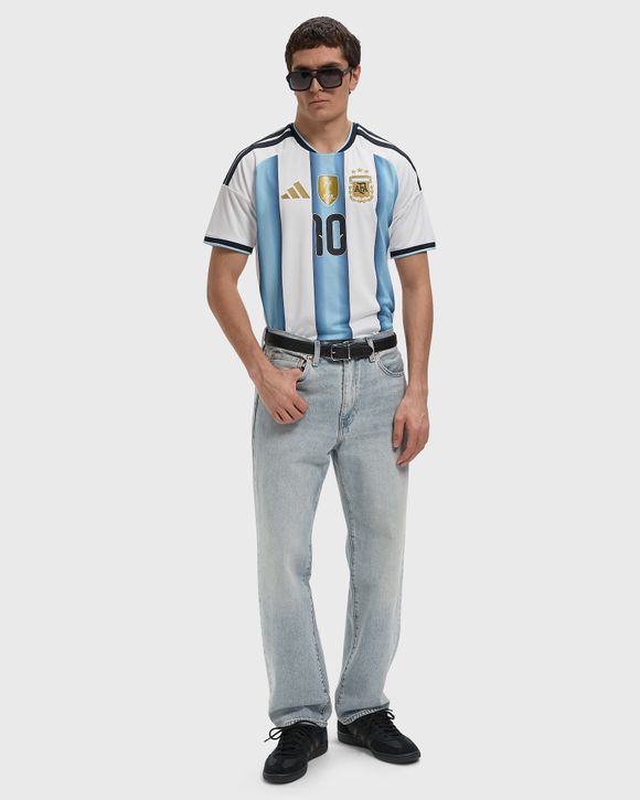 Argentina 26 Home Messi Jersey