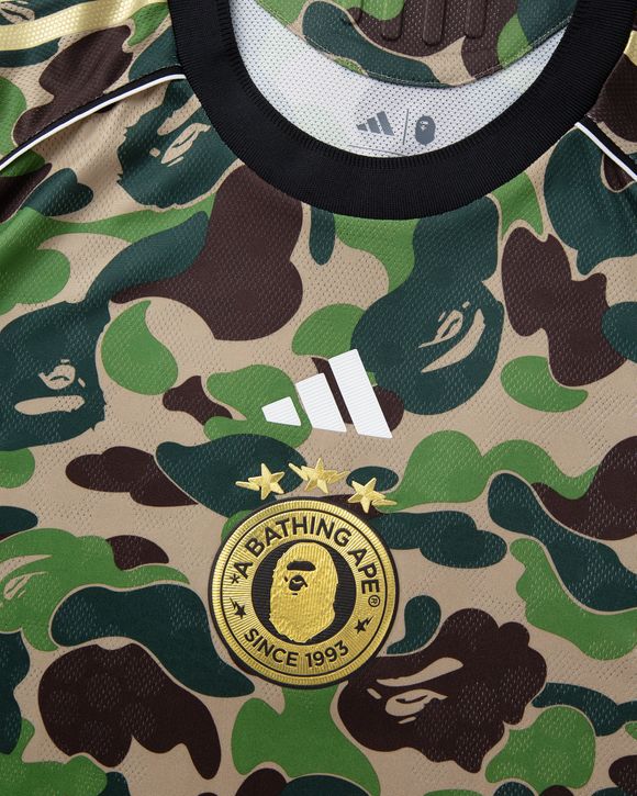 Adidas X BAPE FB JERSEY Green | BSTN Store