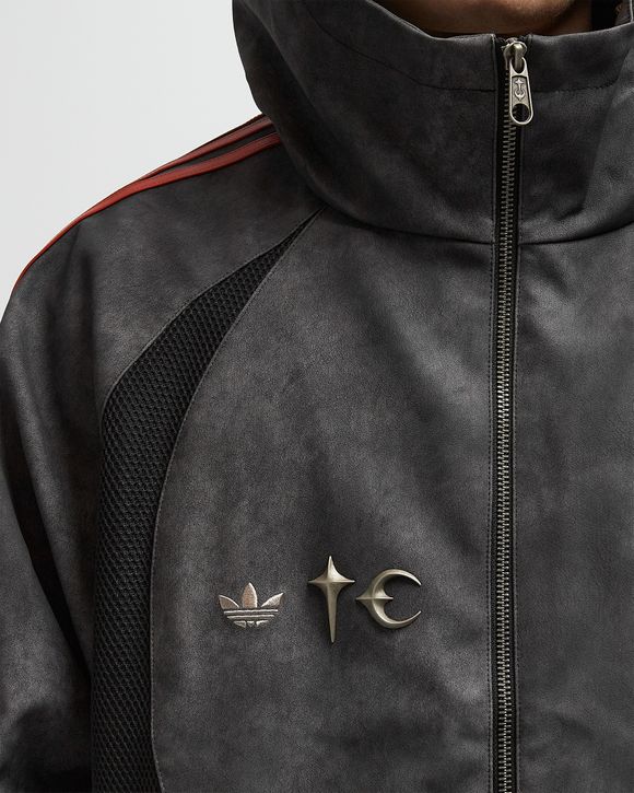 X THUG CLUB TEAMGEIST FAUX LEATHER JKT