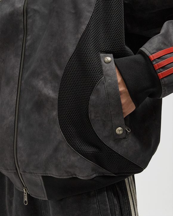X THUG CLUB TEAMGEIST FAUX LEATHER JKT