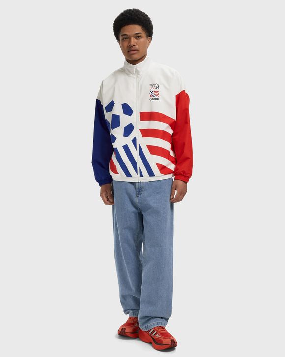 Graphic Woven Track Top