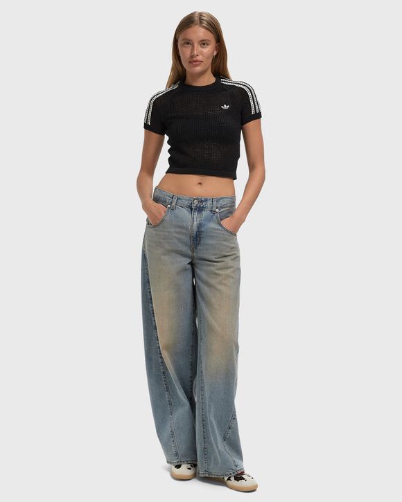 WMNS KNITTED CROCHET CALI TEE