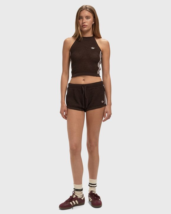 WMNS KNITTED CROCHET TOP