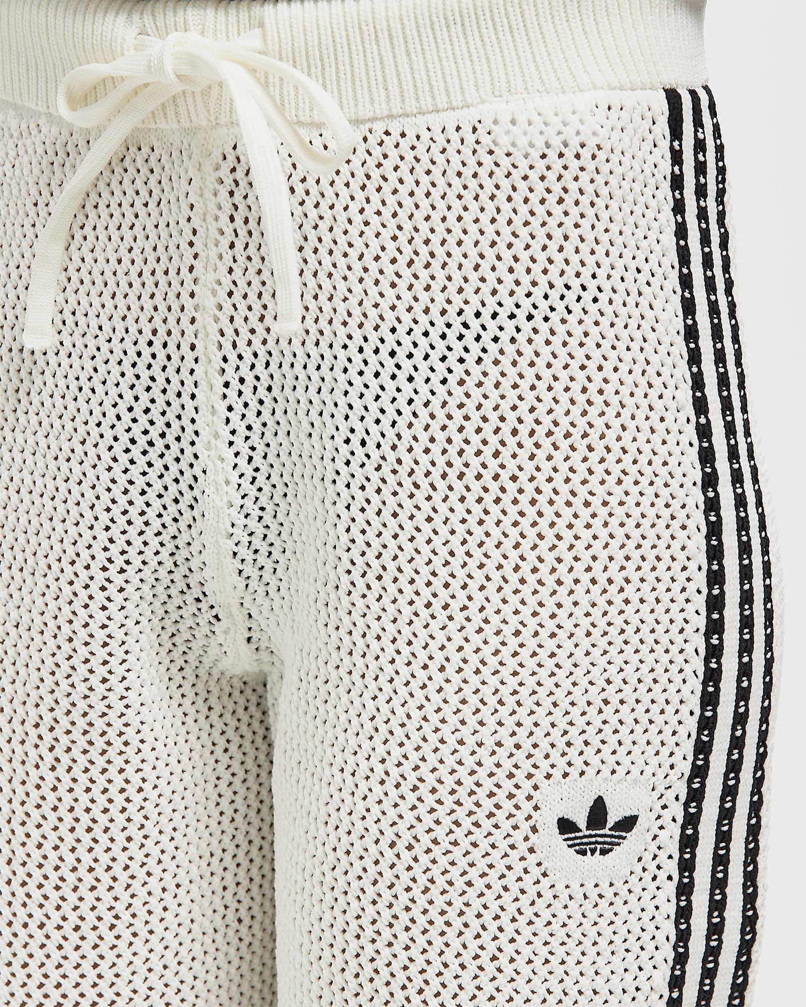 CROCHET TRACK PANTS