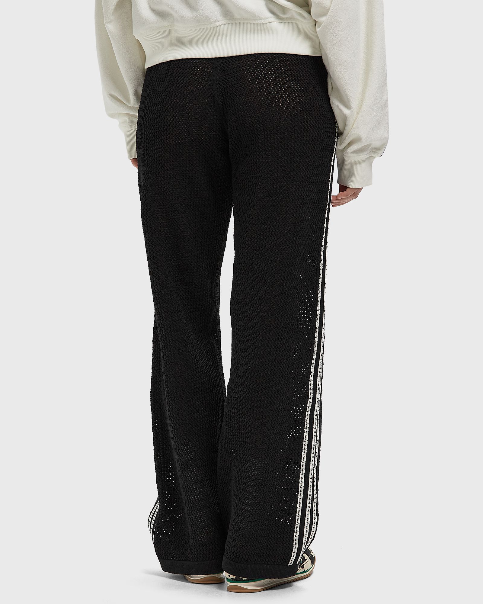 CROCHET TRACK PANTS