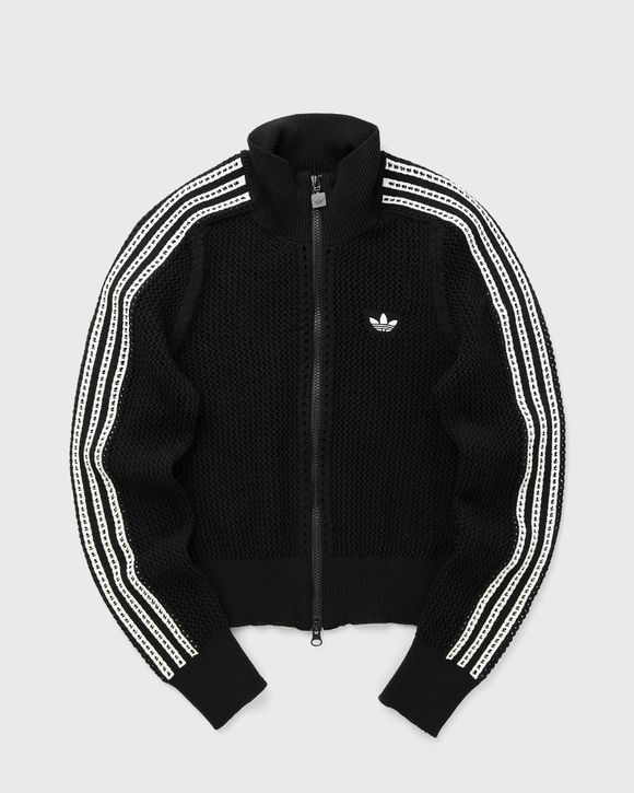 WMNS KNITTED CROCHET FIREBIRD TRACK TOP