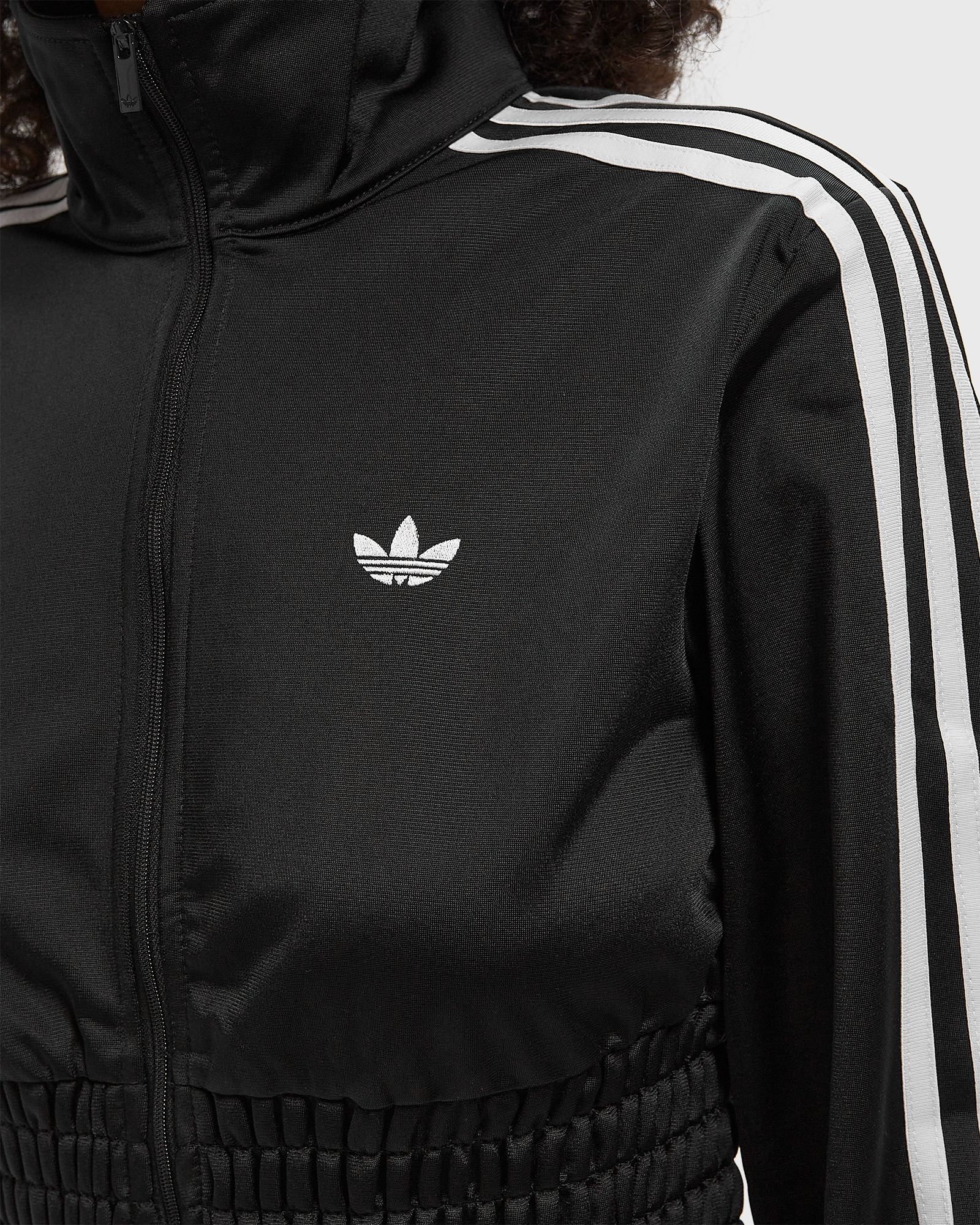 SMOCKED FB TRACK TOP