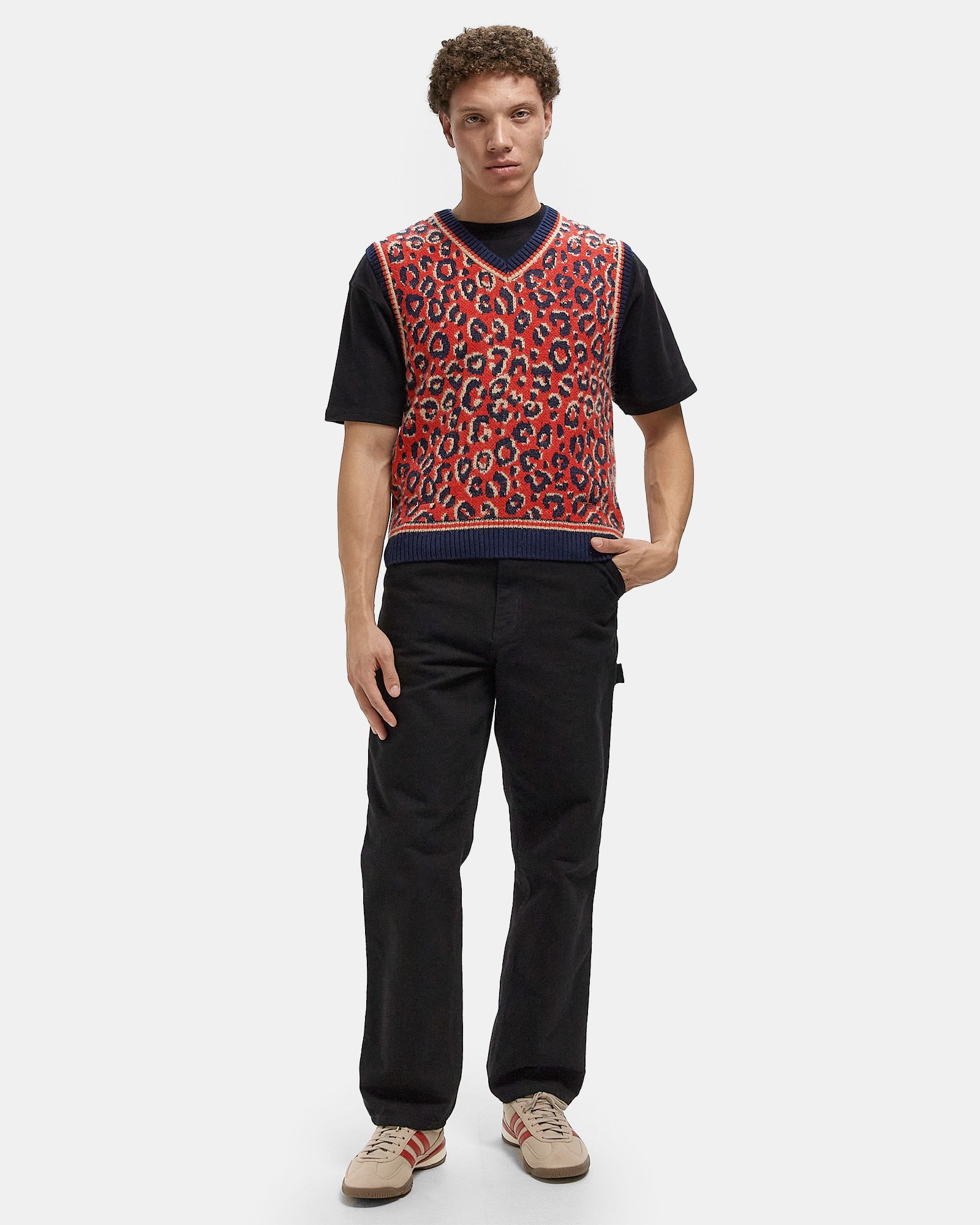 X WALES BONNER KNIT VEST