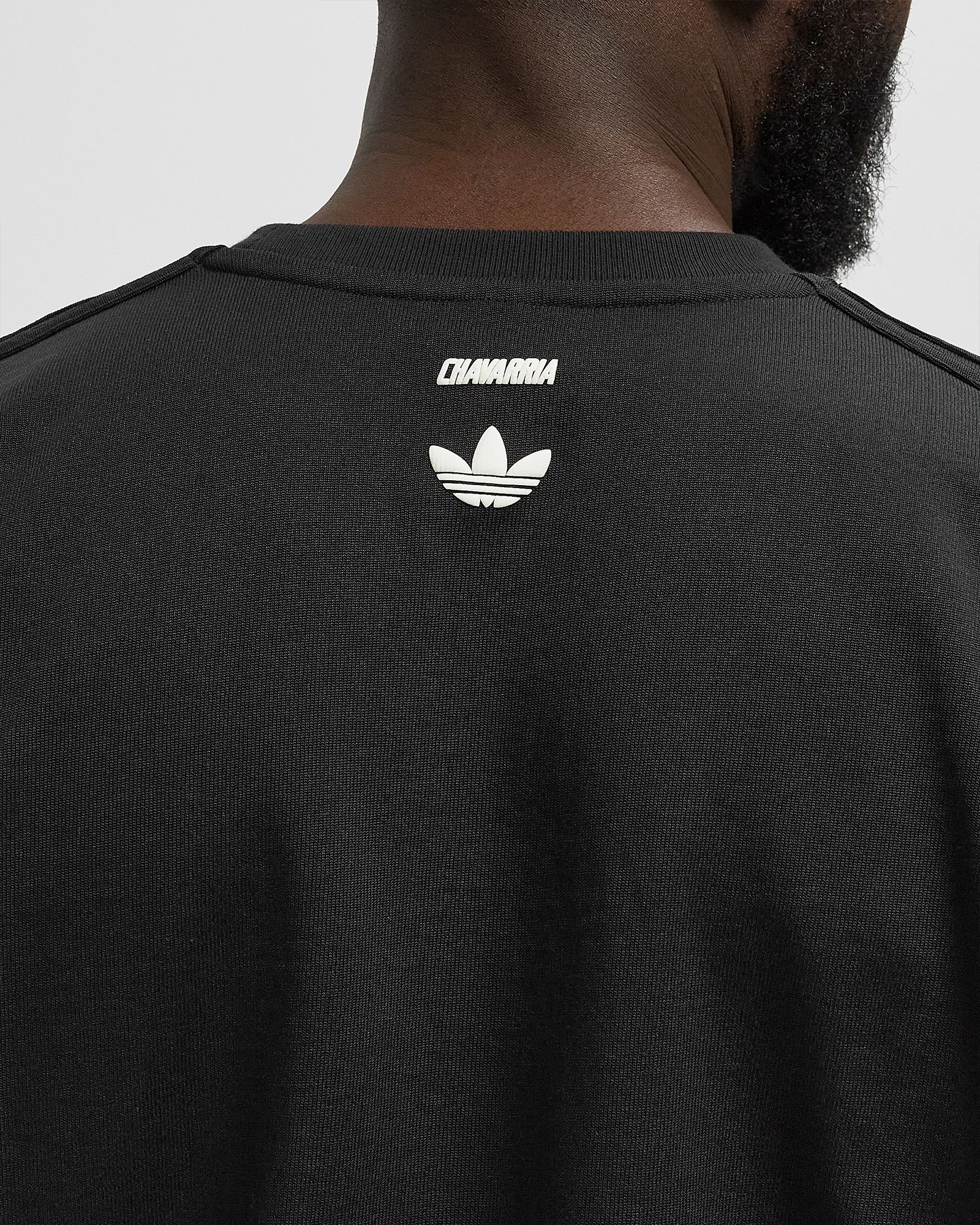 Adidas Chavarria Logo SS Tee 'Black'