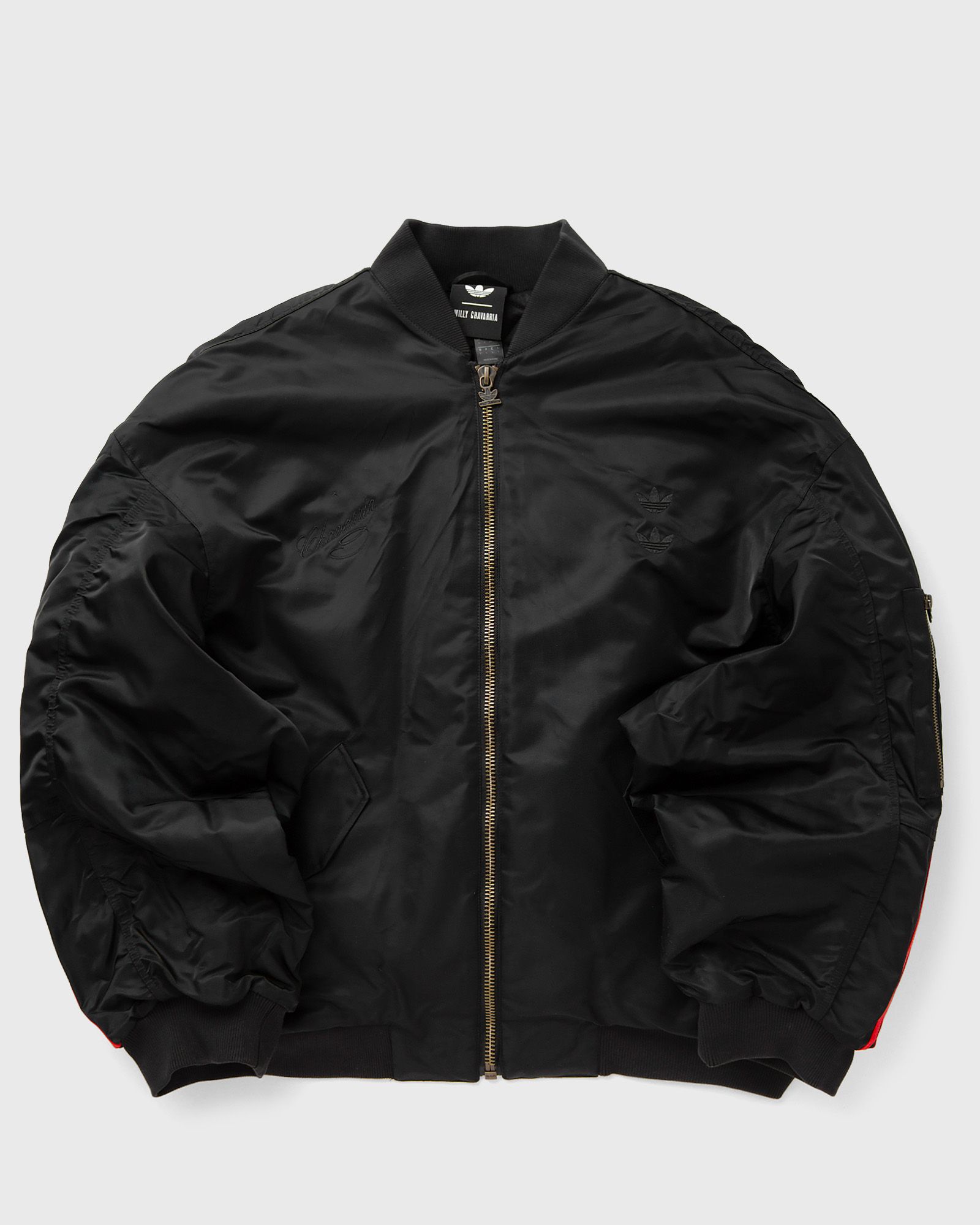 X Willy Chavarria Satin Bomber-image