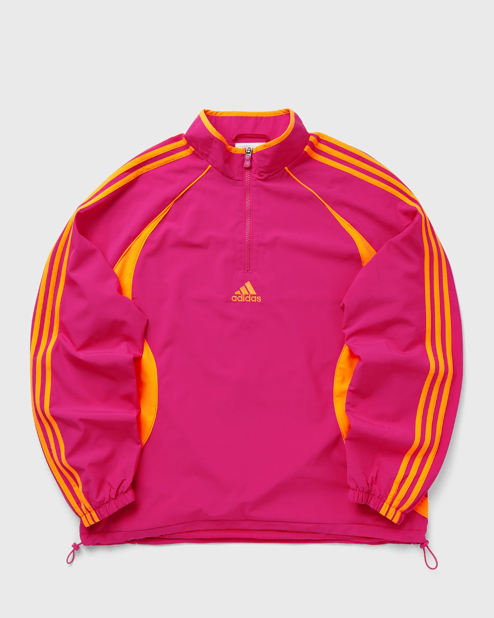 Adidas Originals Adidas Originals TEAMGEIST HALF ZIP SWEATSHIRT in pink