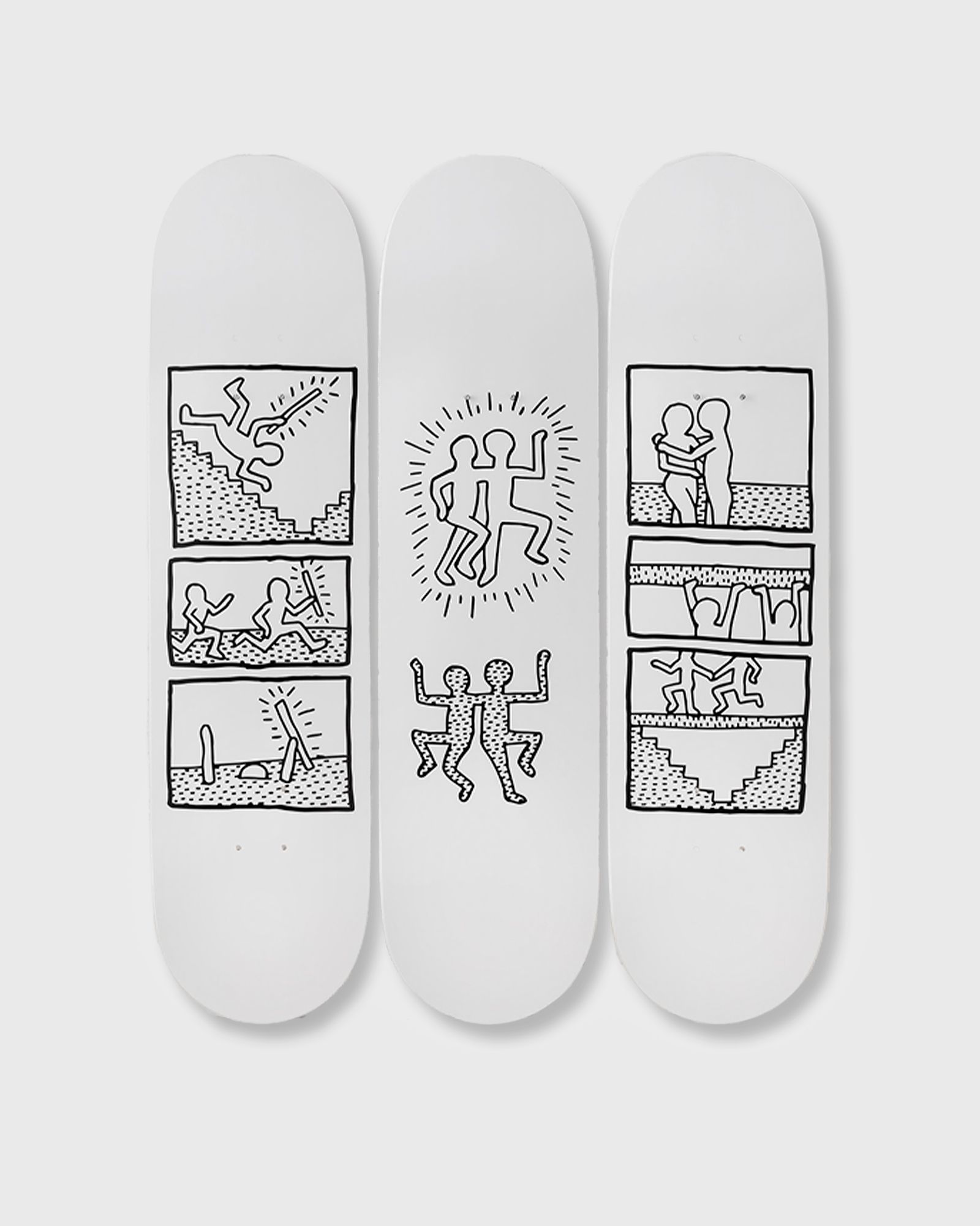 Keith Haring Untitled 1981 Decks 3-Pack