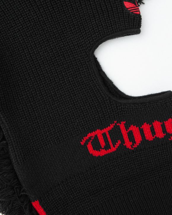 x THUG CLUB FRINGED BALACLAVA