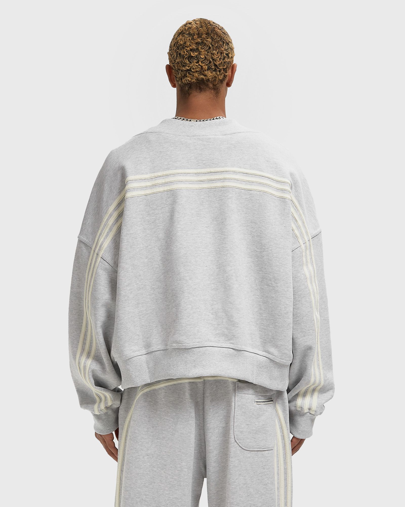 Adidas x Bad Bunny Heavy Crewneck & Hooded Balaclava Grey | BSTN Store