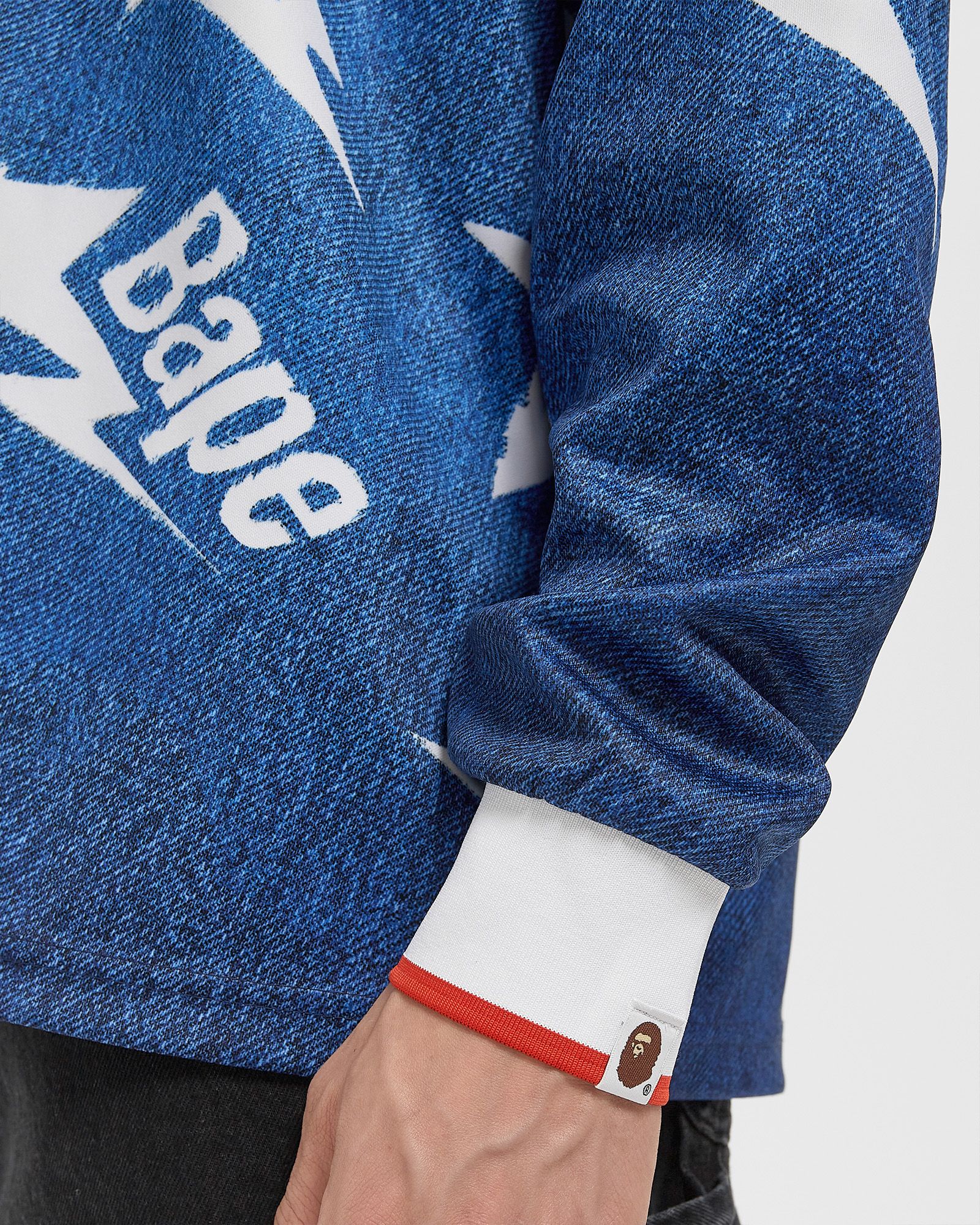 x BAPE LSL STA JERSEY