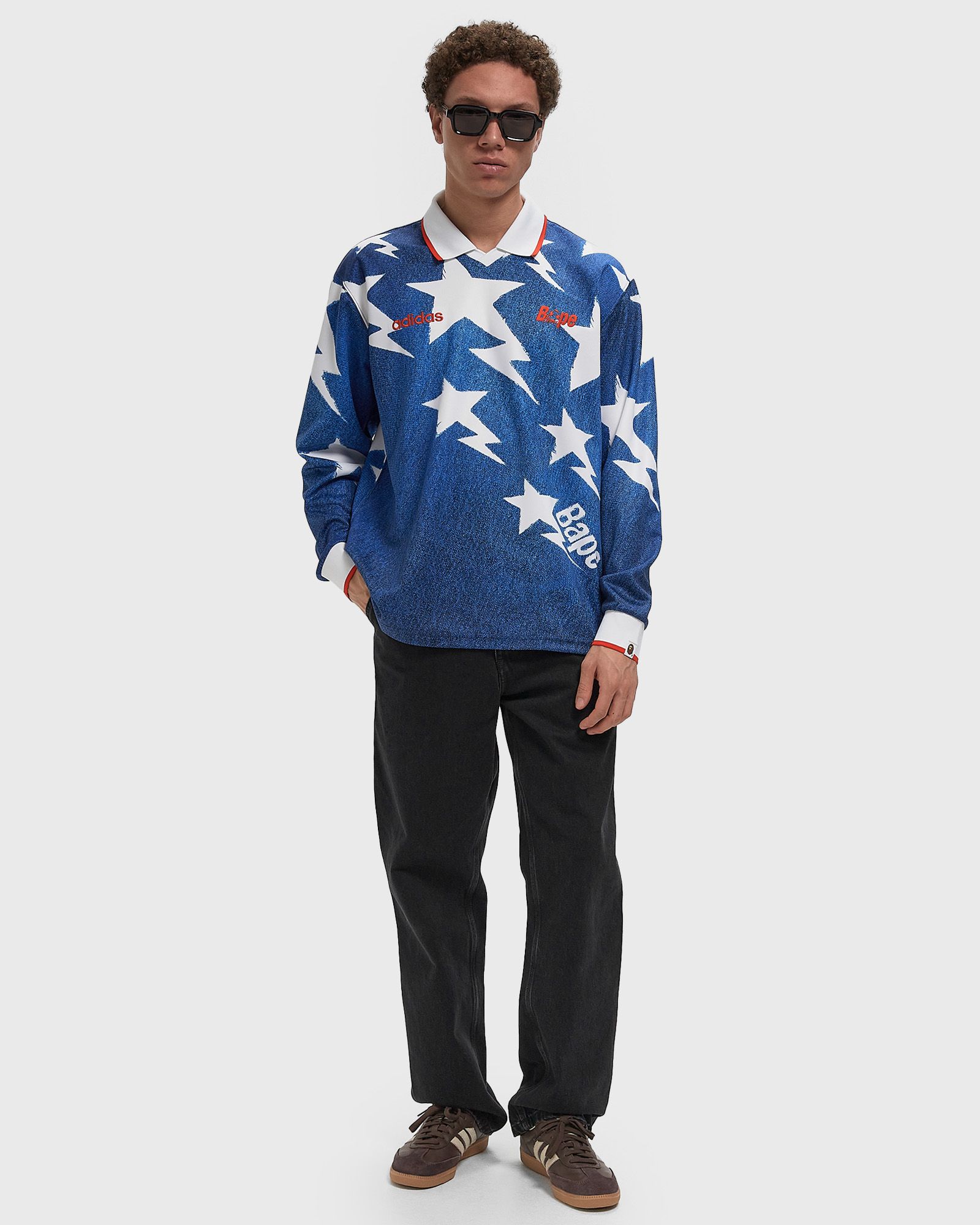 x BAPE LSL STA JERSEY