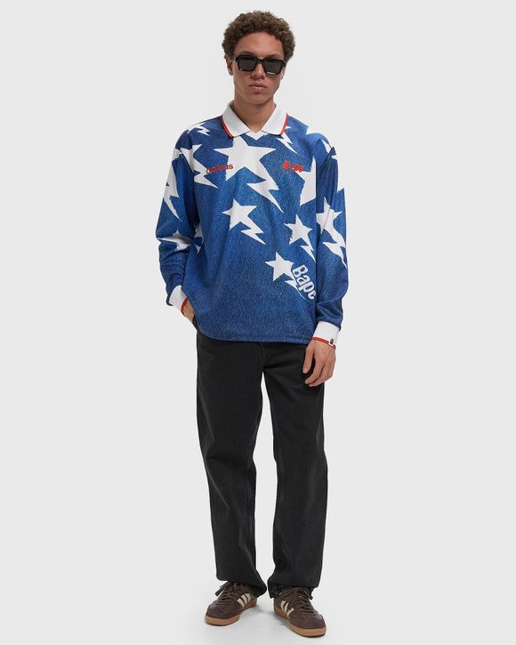 x BAPE LSL STA JERSEY