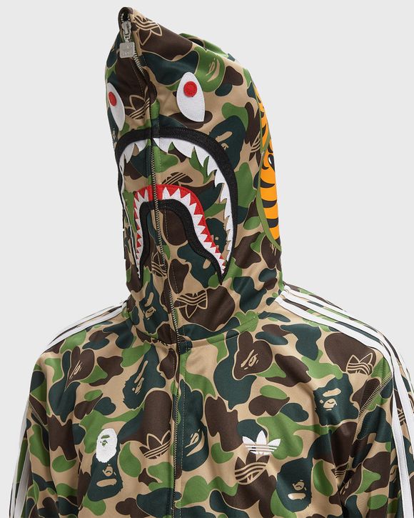 x BAPE SHARK TRACK HOODIE