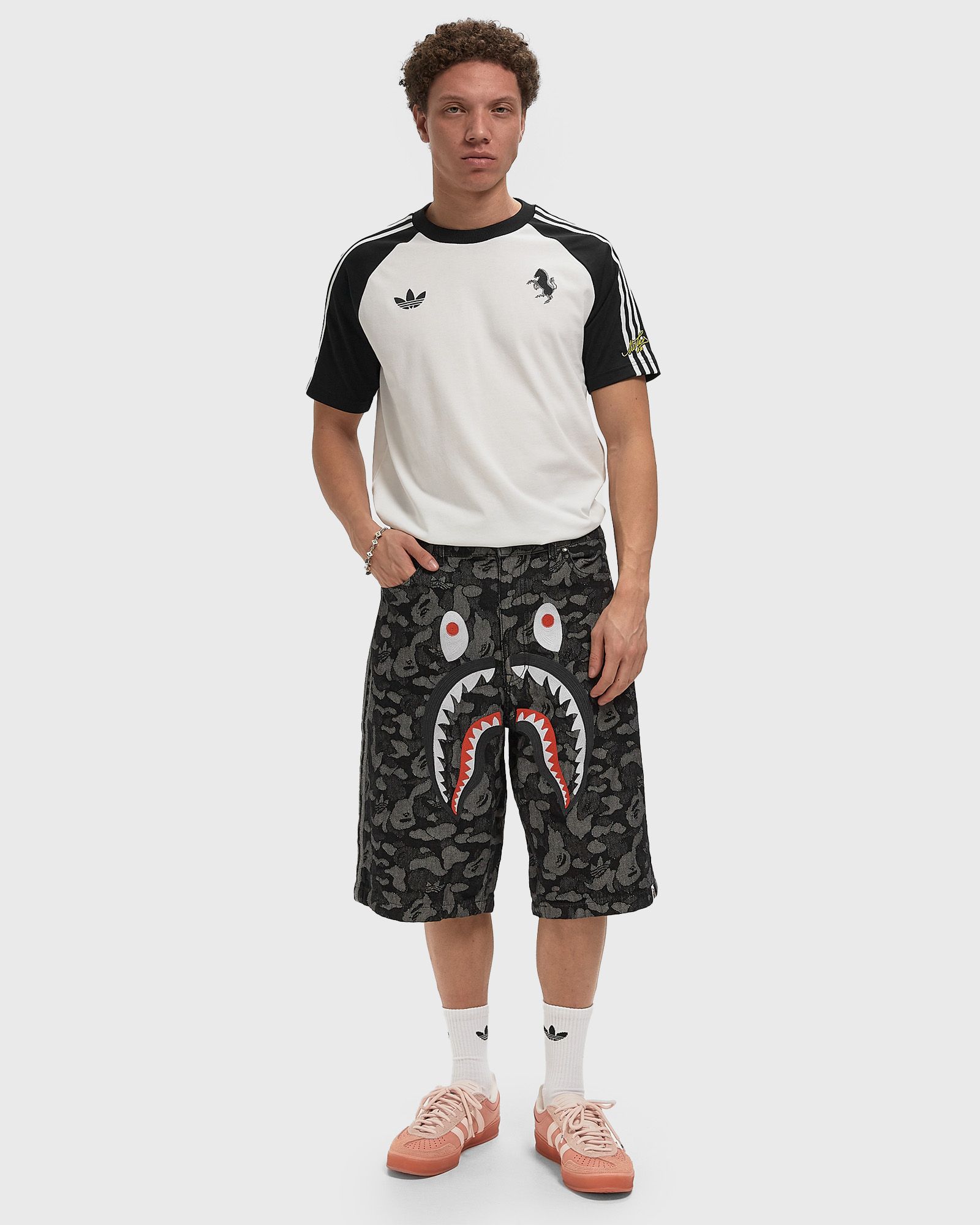 x BAPE SHARK DENIM JOR