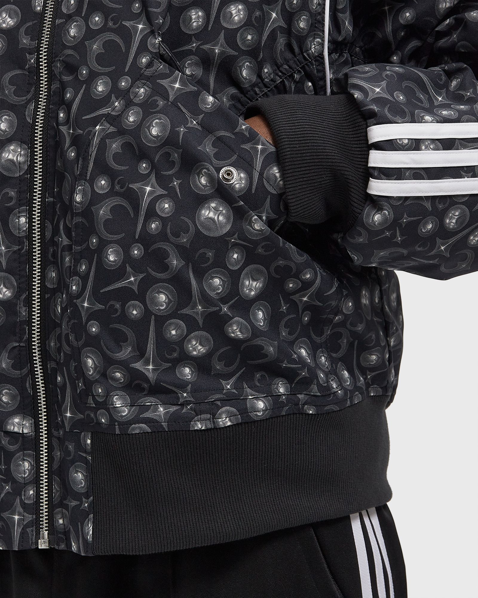 Adidas x THUG CLUB SUPERSTAR JACKET Black | BSTN Store