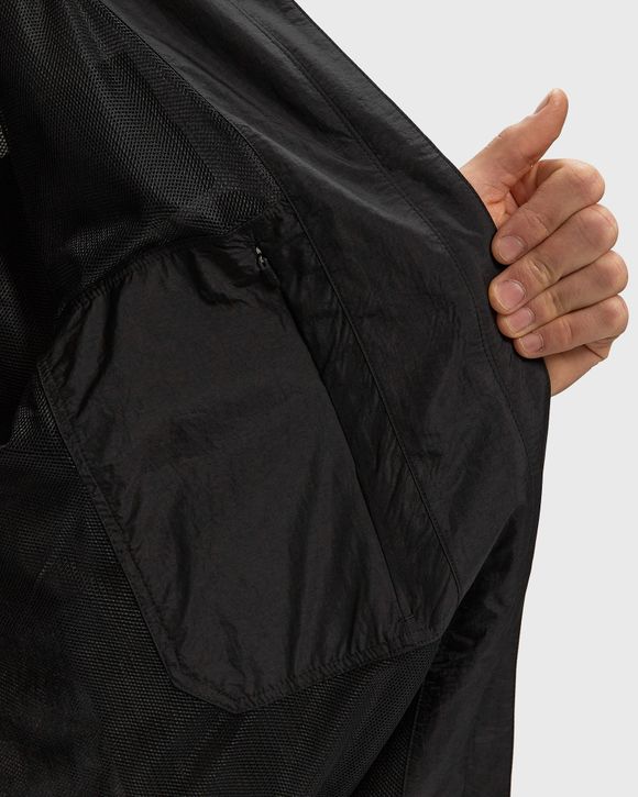 RAW EDGE 3 STRIPES NYLON SHELL JACKET