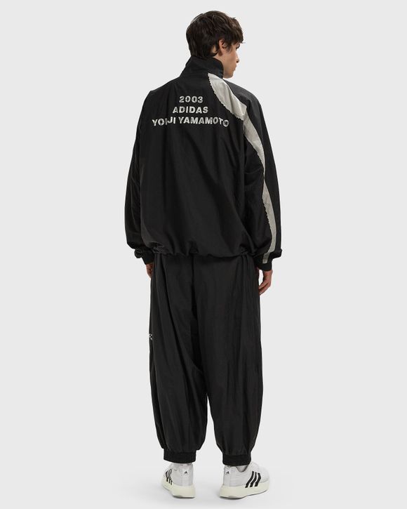 RAW EDGE 3 STRIPES NYLON SHELL JACKET