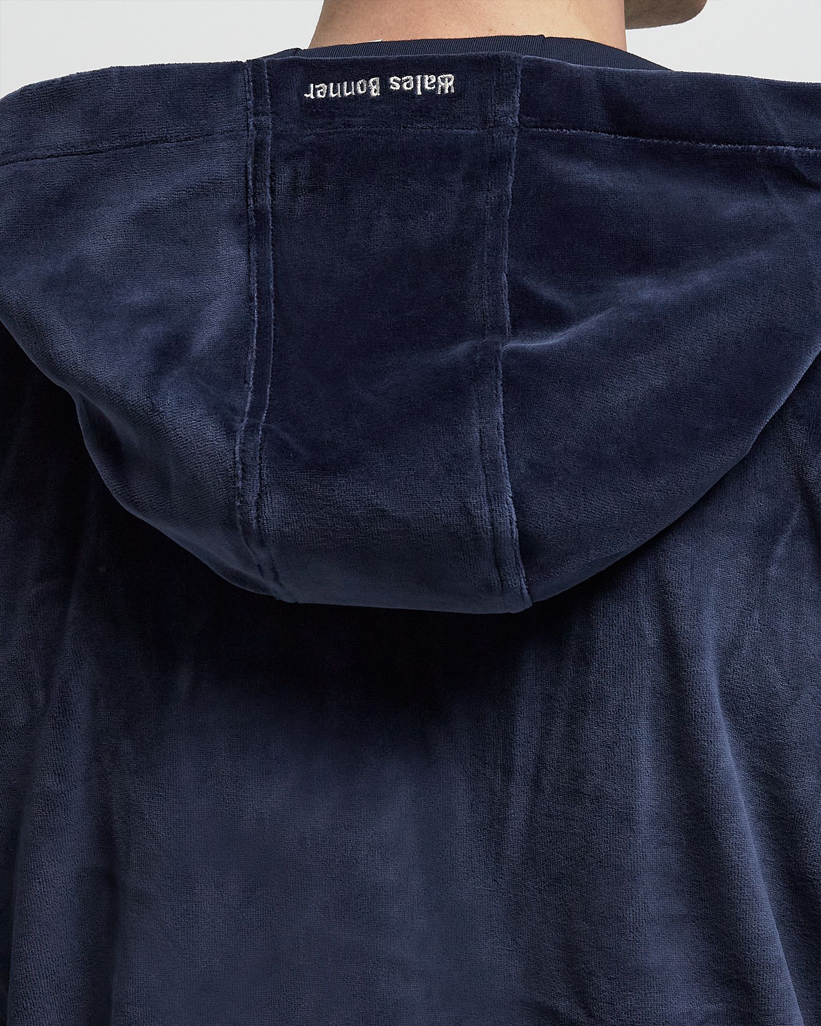 x WALES BONNER VELOUR TRACK JACKET