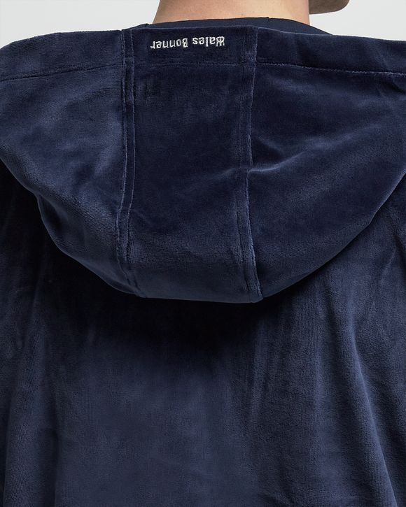 x WALES BONNER VELOUR TRACK JACKET