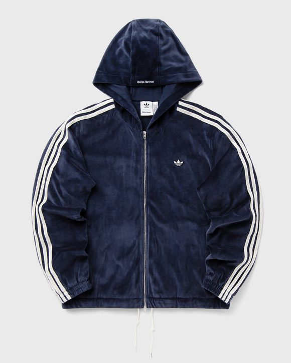 x WALES BONNER VELOUR TRACK JACKET