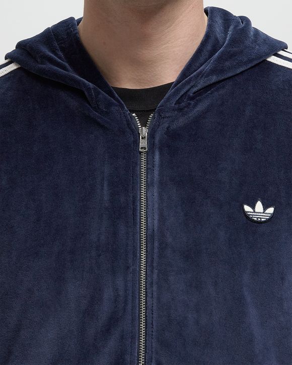 x WALES BONNER VELOUR TRACK JACKET