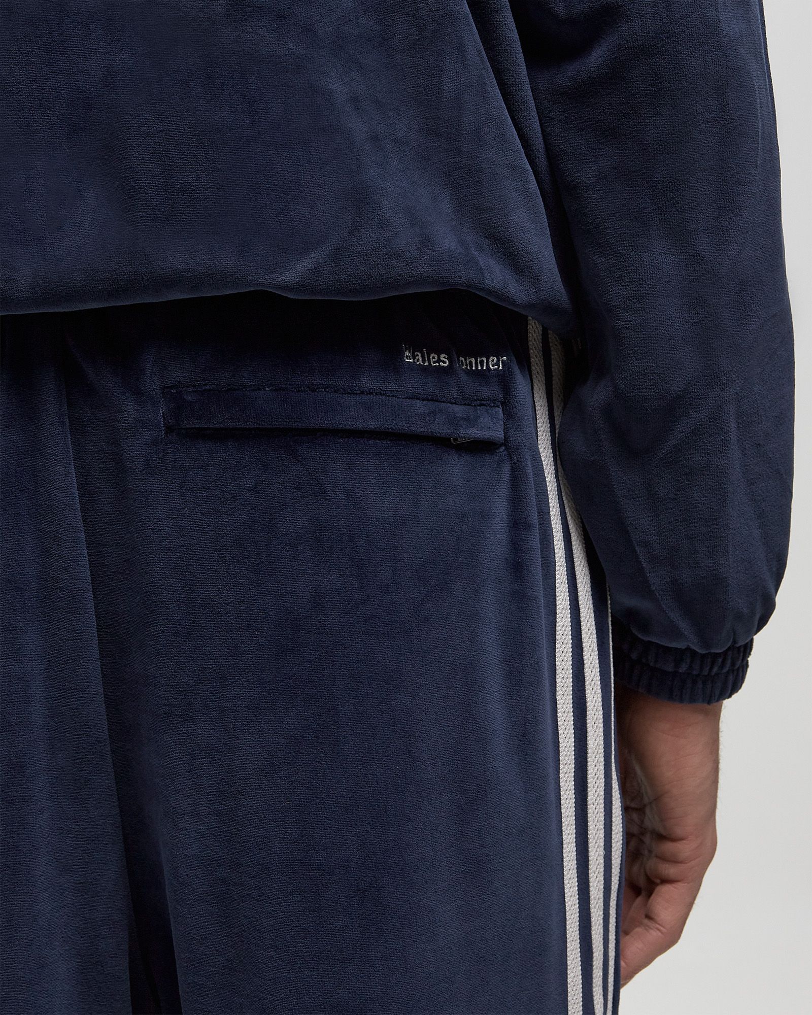 x WALES BONNER VELOUR TRACK PANT