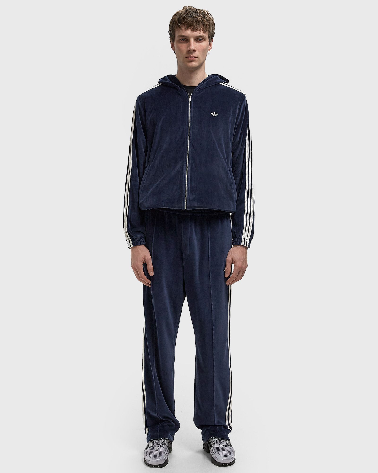 x WALES BONNER VELOUR TRACK PANT
