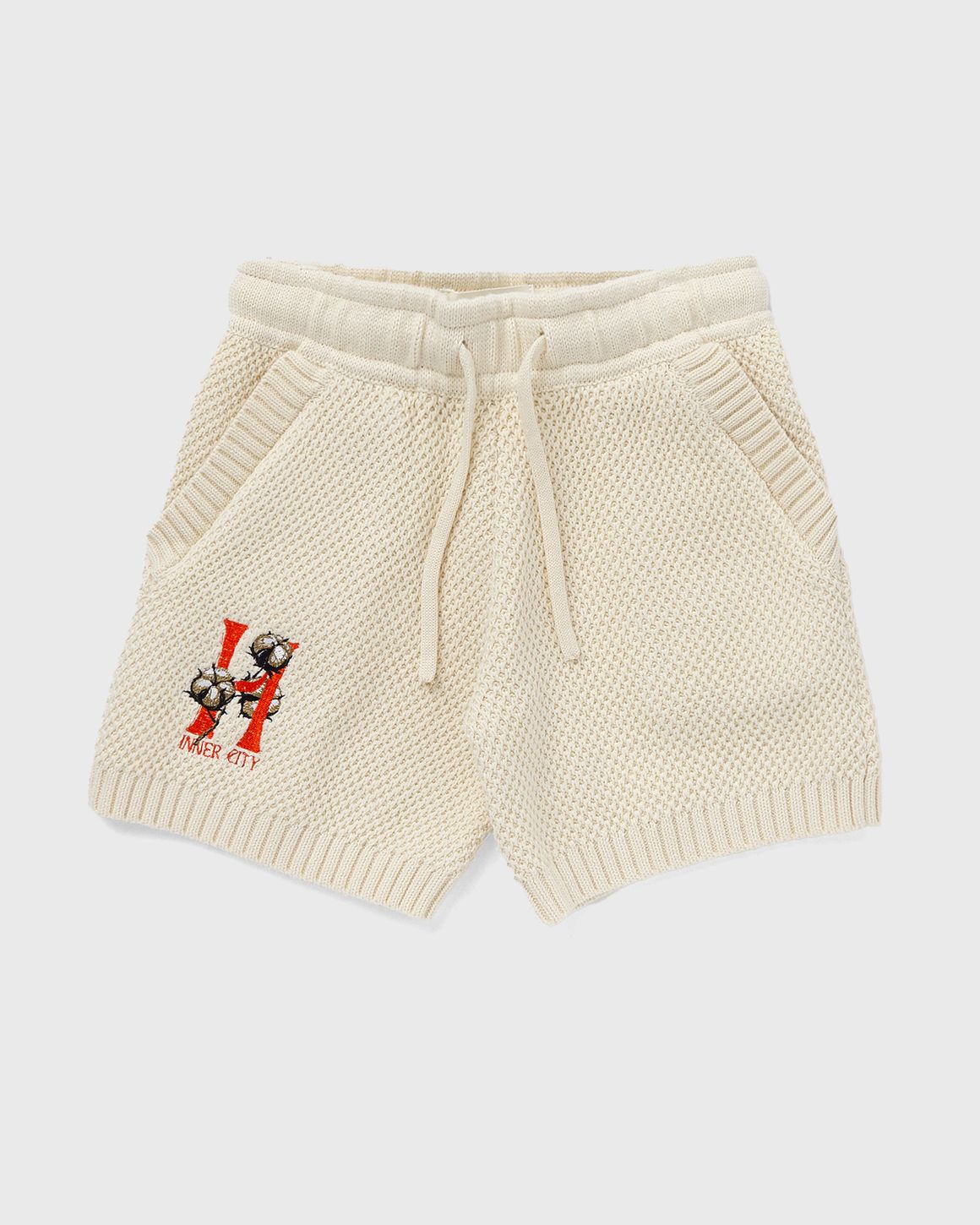 THEREDTHREAD】S gather knit shorts