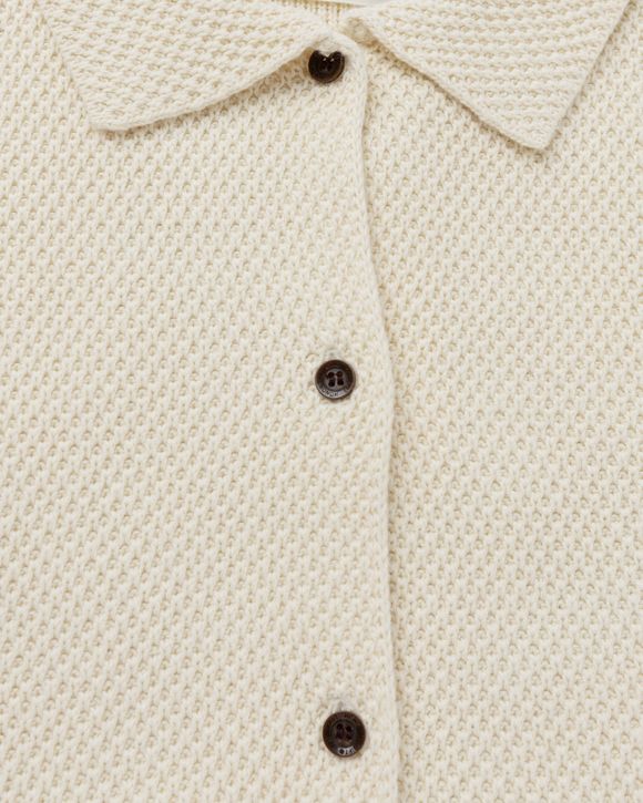 KNIT H BUTTON UP